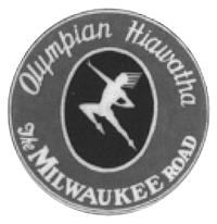 Lighted Drumhead Kit - Chicago, Milwaukee, St. Paul & Pacific (Milwaukee Roa -- Olympian Hiawatha (Heavyweight Round)