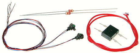 Adlake Marker Lights -- Green & Red-1