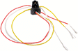 Dwarf Signal -- Two-Light (Yellow Over Red)