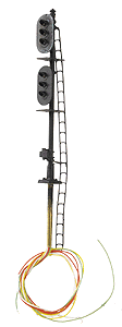 Signals -- Two-Head, Three-Light Vertical Signal