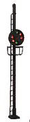 B&O Color Position Light Signal -- 3-Aspect