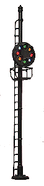 B&O Color Position Light Signal -- 4-Aspect