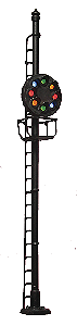 B&O Color Position Light Signal -- 4-Aspect
