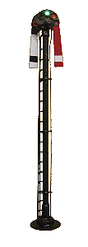 Union Switch & Signal Train Order Signal -- Lower Quadrant