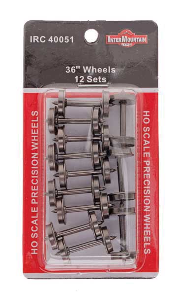 All Brass Insulated Wheel Sets pkg(12) -- 36"