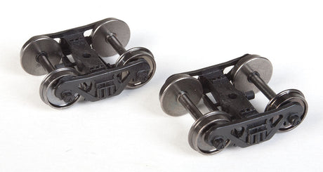 Trucks w/Brass Wheelsets -- Barber S-2