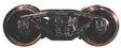 Trucks w/Brass Wheelsets -- ASF 50-Ton