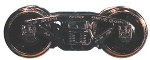 Trucks w/Brass Wheelsets -- ASF 50-Ton