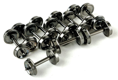 36" High Detail Brass Insulated Wheelsets -- 12 Axles