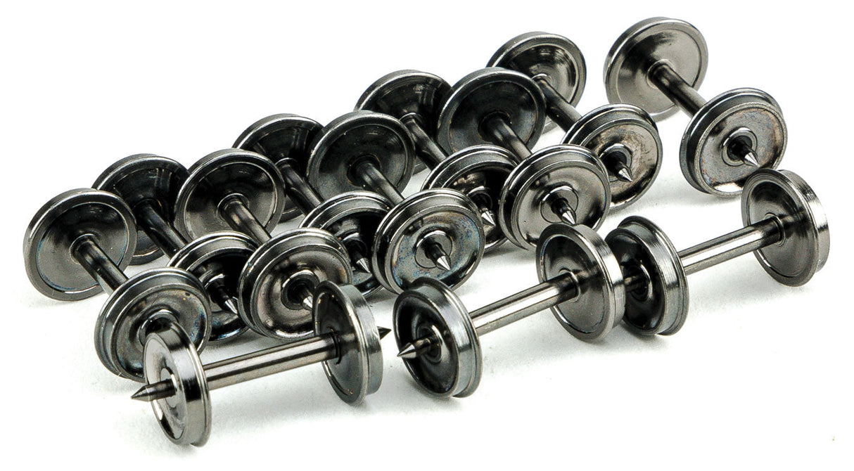 36" Semi-Scale Insulated Brass Wheelsets -- pkg(12)