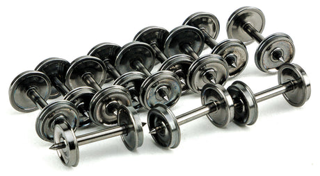 36" Semi-Scale Insulated Brass Wheelsets -- pkg(12)