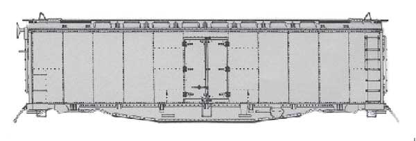 40' ATSF Style Reefer -- Undecorated