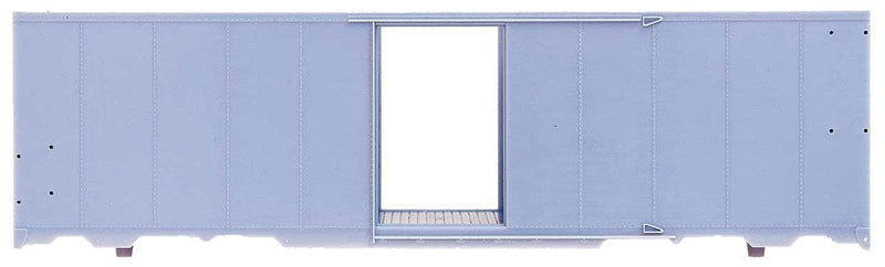 Modified AAR 40' Boxcar -- Undecorated (gray)