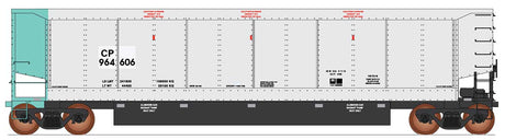 AeroFlo Coal Gondola II - Ready to Run -  Value Line -- Canadian Pacific (Ex-LUSX Style 2, aluminum, green)