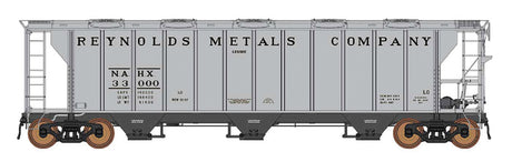ACF 2927 Cu. Ft. Covered Hopper - Ready to Run -- Reynolds Metals NAHX (gray)
