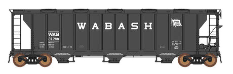 ACF 2927 Cu. Ft. Covered Hopper - Ready to Run -- Wabash (black)