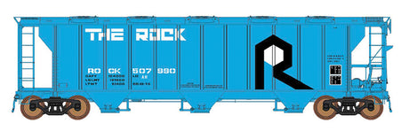 ACF 2927 Cu. Ft. Covered Hopper - Ready to Run -- Rock Island (blue, black, white)