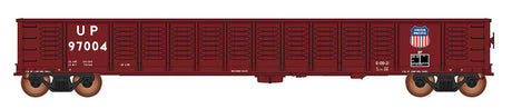 52'6" Corrugated-Side Gondola - Ready to Run - Value Line -- Union Pacific (Boxcar Red)