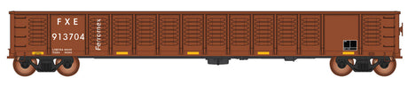 52'6" Corrugated-Side Gondola - Ready to Run - Value Line -- Ferromex (Boxcar Red)