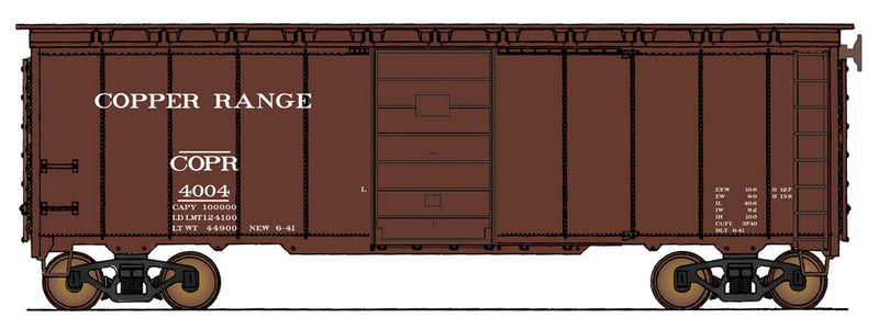 1937 AAR 40' Box COPR