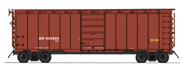 40' 12-Panel Boxcar - Ready to Run -- Chicago & Eastern Illinois (Boxcar Red, Large C&EI)