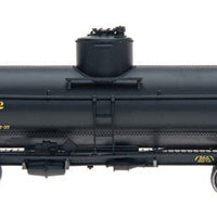 ACF Type 27 Riveted 8000-Gallon Tank Car - Ready to Run -- Union Tank Car UTLX (black, yellow)