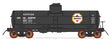 ACF Type 27 Riveted 8,000-Gallon Tank Car - Ready to Run -- Koppers KOPX (black, white, red)