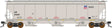 Trinity 5161 3-Bay Covered Hopper - Ready to Run -- Union Pacific (gray, Building America Logo, yellow conspicuity marks)