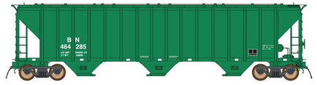 4785 PS2-CD Covered Hopper Late Version - Ready to Run -- Burlington Northern (Repaint, Cascade Green, white, Reporting Marks Only)