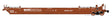 Maxi IV Intermodal Well Car 3-Unit Set Early Version - Ready to Run -- Massachusetts Central MCER (Boxcar Red, white)
