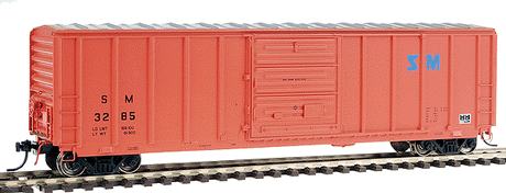 Pullman-Standard 5277 Cu.Ft. Exterior-Post Boxcar - Ready to Run - Pinnacle -- St' Mary's Railroad (red)