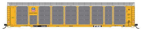 Tri-Level Enclosed Auto Rack - Ready to Run -- Union Pacific ETTX #701203 (yellow, black, silver, Building America Logo)