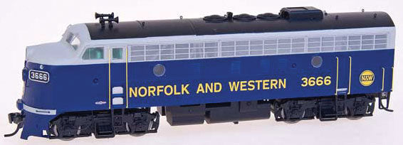 EMD F7A - Standard DC -- Norfolk & Western