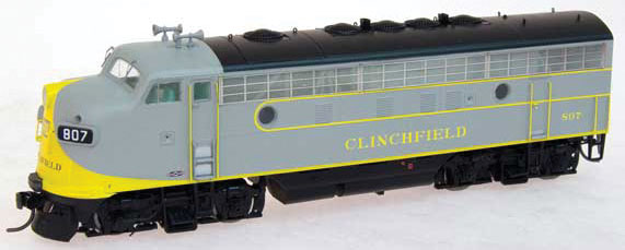 EMD F7A - Standard DC -- Clinchfield