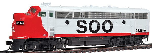EMD F7A - Standard DC -- Soo Line-1