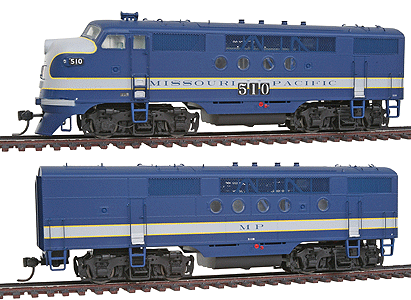 EMD FTA-B Set w/DCC -- Missouri Pacific-1