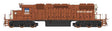 EMD SD38-2 w/Loksound & DCC -- Reserve Mining (Boxcar Red, cream)