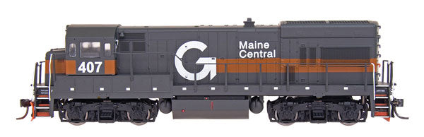 GE U18B w/DCC -- Guilford MEC (gray, orange, white)