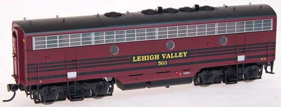 EMD F7B - Standard DC -- Lehigh Valley