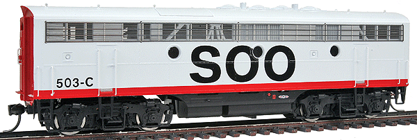 EMD F7B - Standard DC -- Soo Line