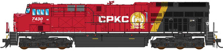 GE ET44AC Tier 4 GEVO - Sound and DCC -- Canadian Pacific Kansas City CP #7450 (2024+ Scheme, red, black, yellow)