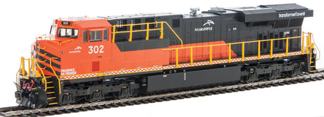 GE ES44AC w/LokSound & DCC -- ArcelorMittal (black, red)