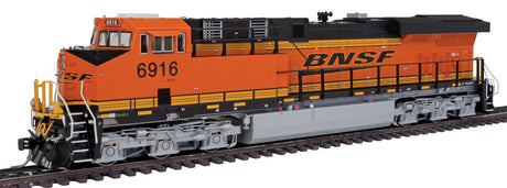 GE ES44C4 w/LokSound & DCC -- Burlington Northern & Santa Fe (orange, black, yellow; Wedge Logo)