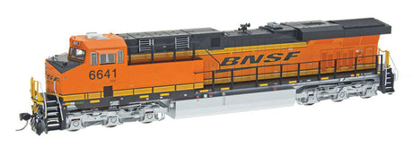 GE ES44AC w/DCC -- BNSF Railway (orange, black, yellow, Wedge Logo)