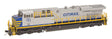 GE ES44AC w/DCC -- Citirail (gray, blue, yellow)