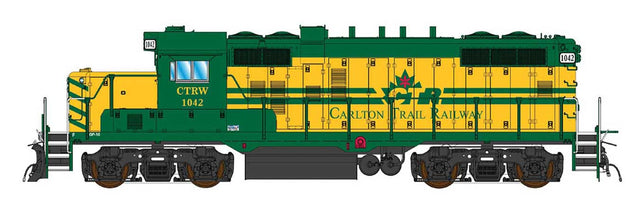Paducah GP10 w/DCC -- Carlton Trail CTRW (yellow, green)