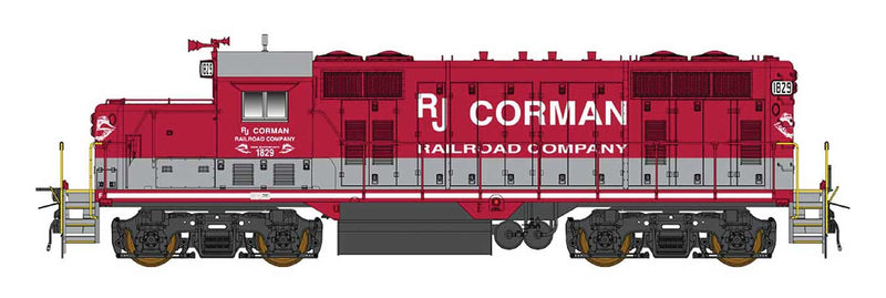 GP16 w/DCC -- RJ Corman (red, gray)