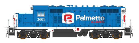 GP16 w/DCC -- Palmetto Railways (blue, white, red)
