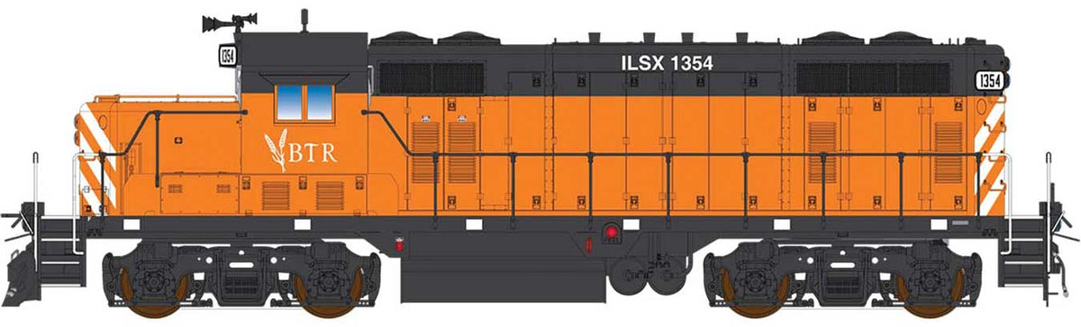 GP16 - Sound and DCC -- BTR Grain ILSX (orange, black)