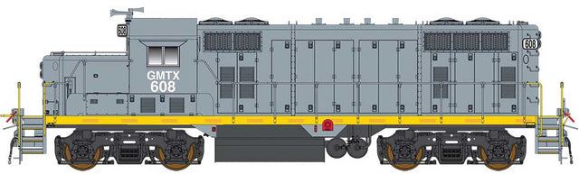 GP16 - Sound and DCC -- GATX Leasing GMTX (gray, yellow)
